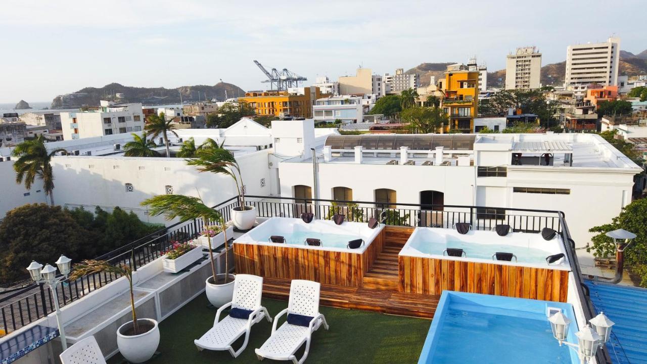 Hotel Parque De Los Novios Inn Santa Marta  Exteriör bild