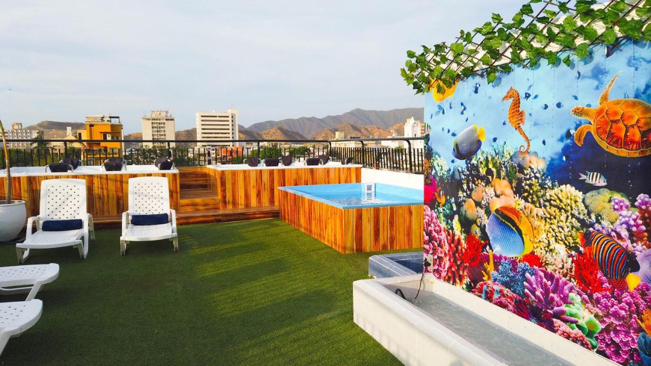 Hotel Parque De Los Novios Inn Santa Marta  Exteriör bild